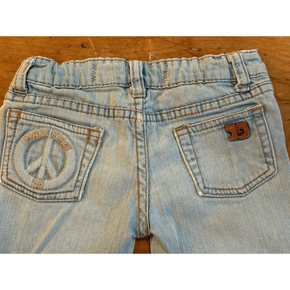 Joe's Jeans Toddler 5T Denim Hippie Woodstock‎ Handmade Reworked - Picture 6 of 11